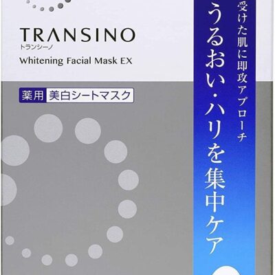 Transino Medicated Whitening Facial Mask EX – 4 Sheets