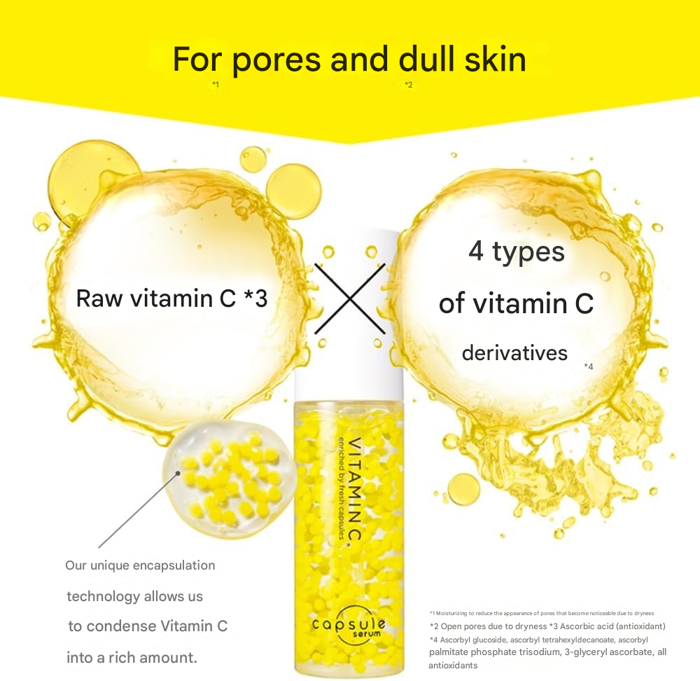 Capsule Serum, Vitamin C, Serum (30 ml), Raw Vitamin C with Niacinamide - Image 3